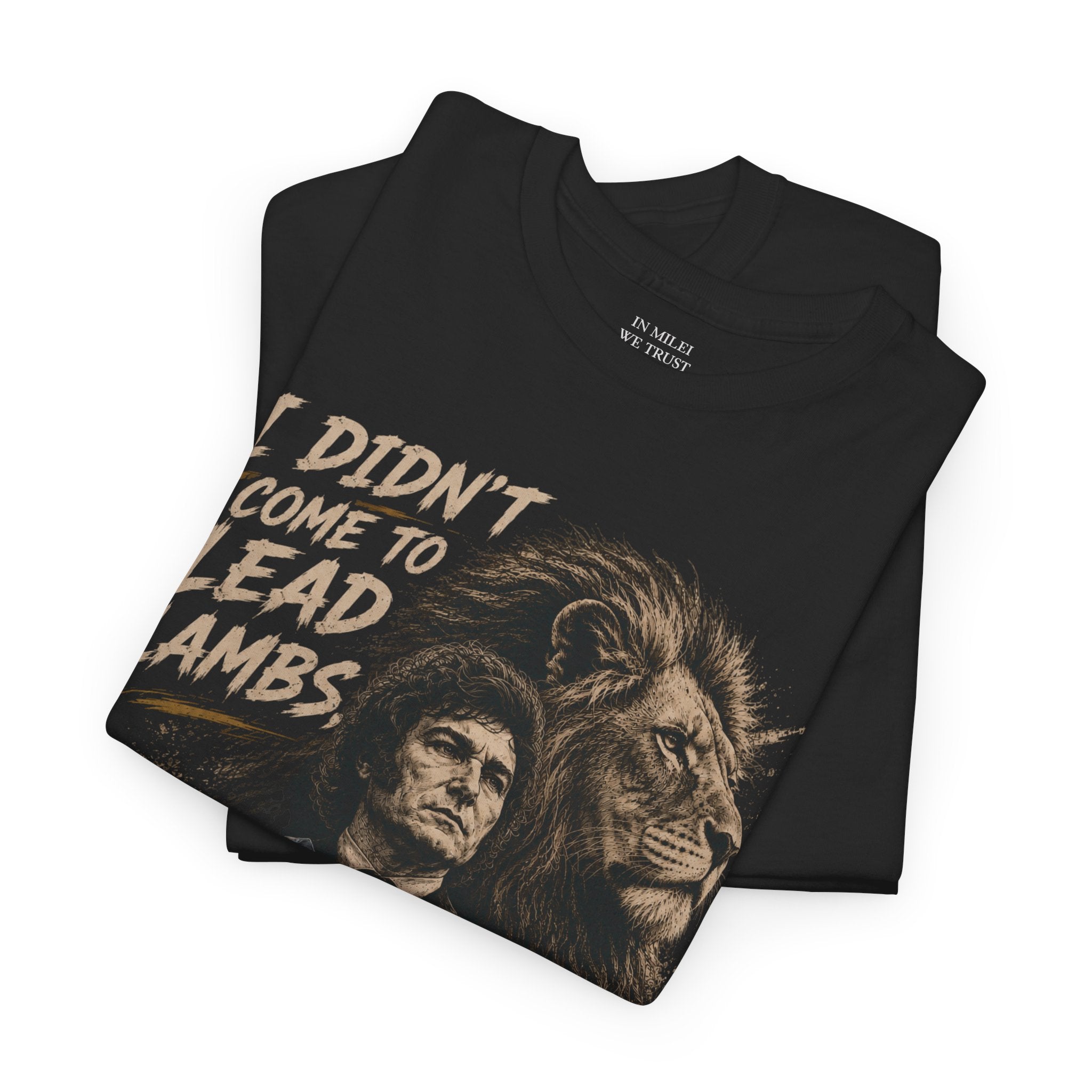 I didn't come to lead lambs, I came to awaken lions