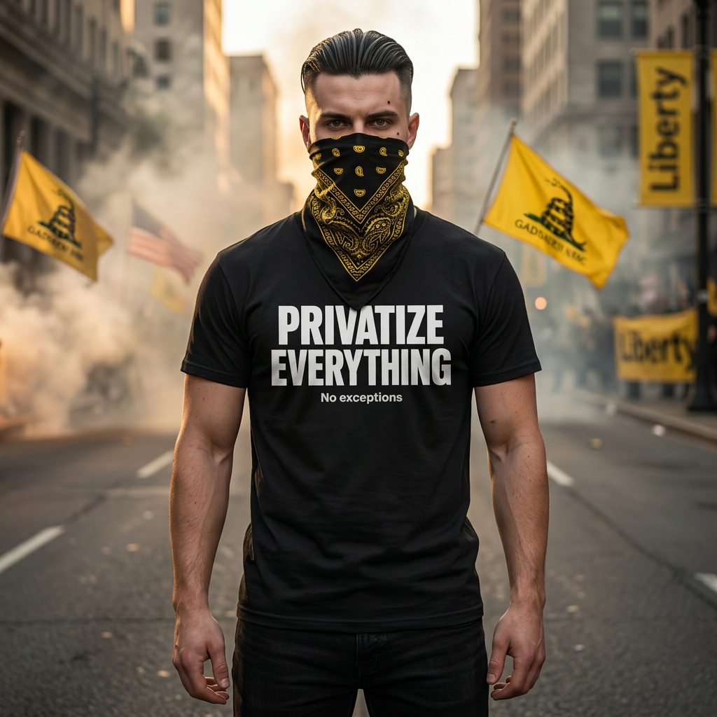PRIVATIZE EVERYTHING. No Exceptions. T-Shirt